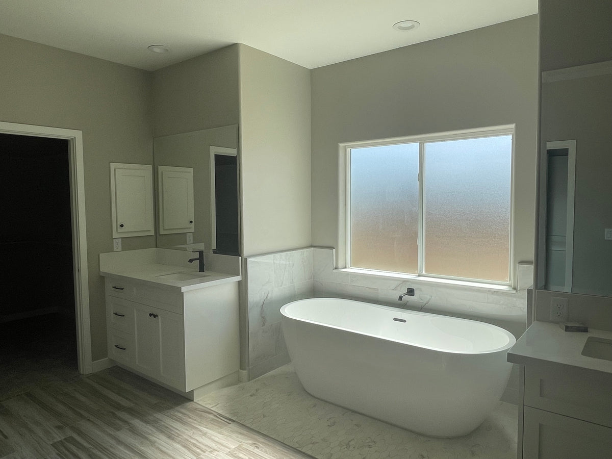 Custom Primary Bath & Shower — Residential • Stone • Quartz • Tile