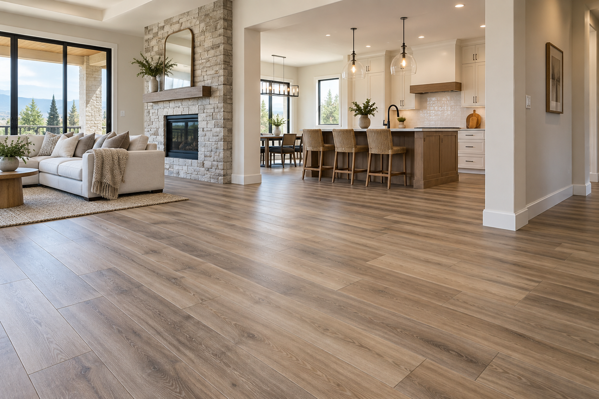 Luxury Vinyl Plank Flooring Residential